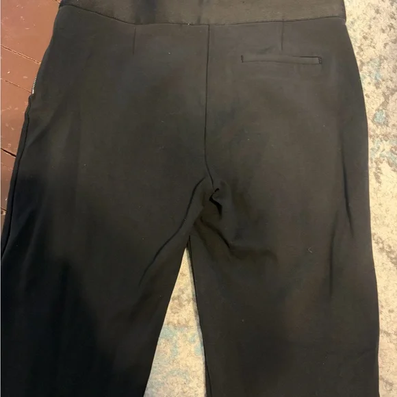 Everlane Black Tailored Trousers Women’s Size 4 Straight Leg Work Pants - Picture 3 of 6